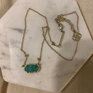 Kendra Scott Necklace | Turquoise | Gold